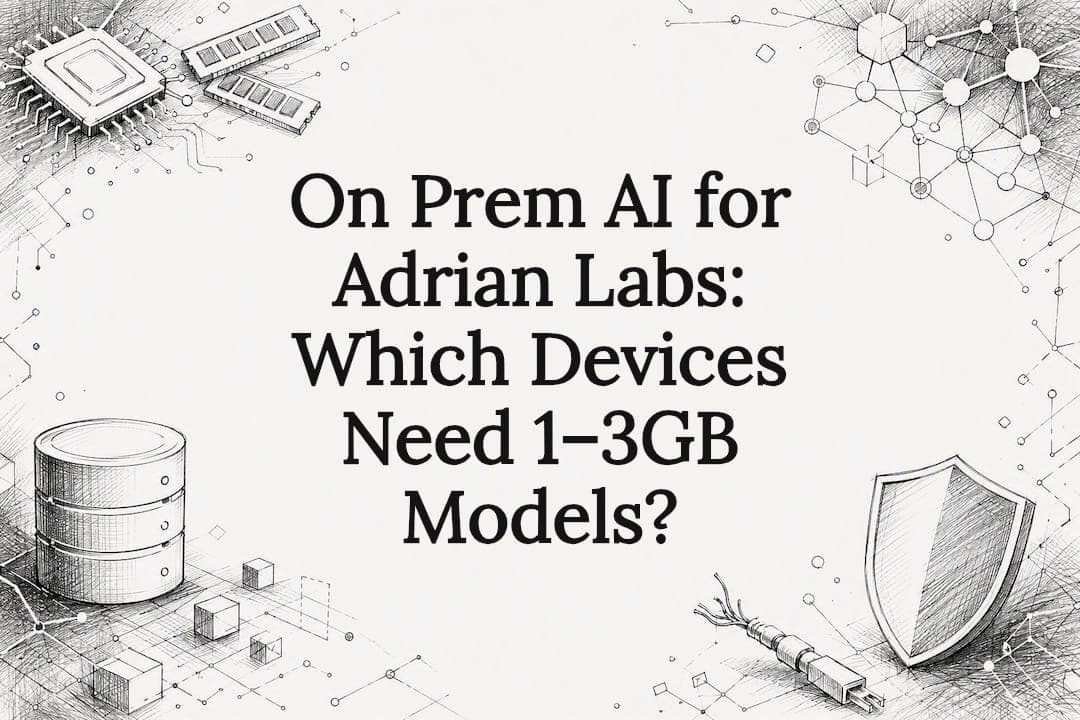 On Prem AI for Adrian Labs: Which Devices Need 1–3GB Models?